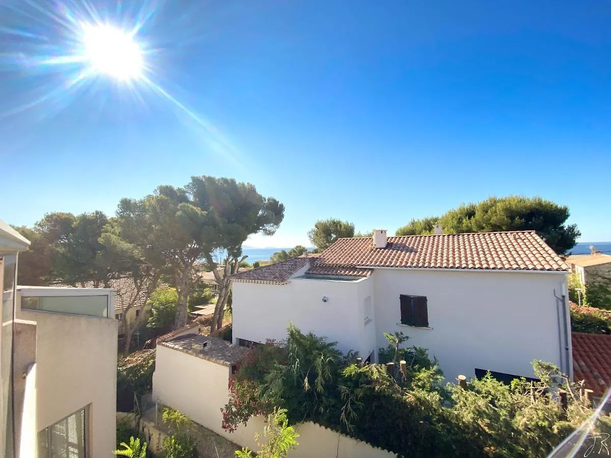 Apartment Appartement Vue Mer Le Chant Des Cigales Sausset-les-Pins